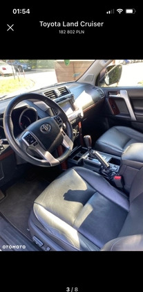 Toyota Land Cruiser cena 155900 przebieg: 230000, rok produkcji 2017 z Warszawa małe 16